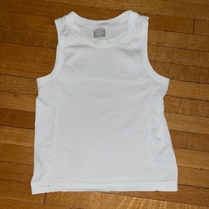 Athleta ribbed crewneck sleeveless top